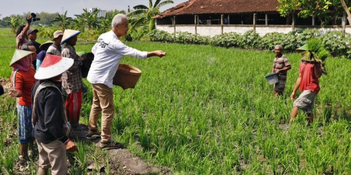 Komitmen Ganjar Pranowo untuk mengatasi masalah pupuk di Indonesia.