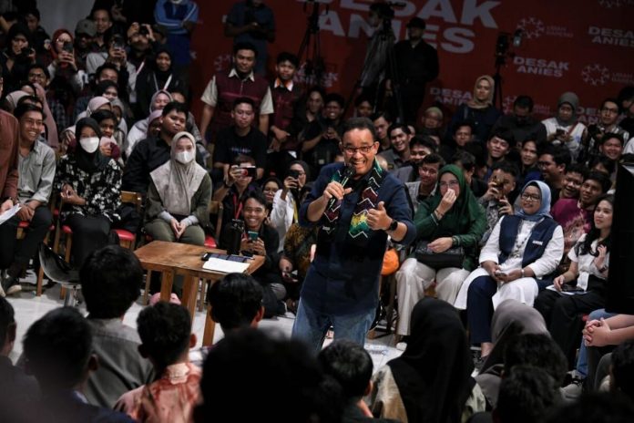 Di Acara Desak Anies, Paslon Amin Komitmen Akan Penuhi Semua Janji Kampanye! Desak Anies