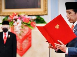 Pelantikan Dua Menteri Kabinet Joko Widodo,