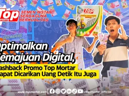 Optimalkan Kemajuan Digital, Cashback Promo Top Mortar Dapat Dicairkan Uang Tunai Detik Itu Juga