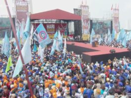 Peringati Hari Buruh, Prabowo Janji Kebijakan Berpihak pada Buruh!