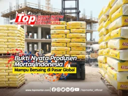 Bukti Nyata Produsen Mortar Indonesia Mampu Bersaing di Pasar Global
