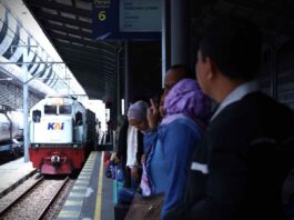 Arus Balik Masih Tinggi, Mobilitas Penumpang Kereta Tetap Padat