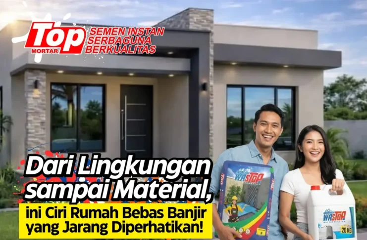 Dari Lingkungan sampai Material, ini Ciri Rumah Bebas Banjir yang Jarang Diperhatikan!