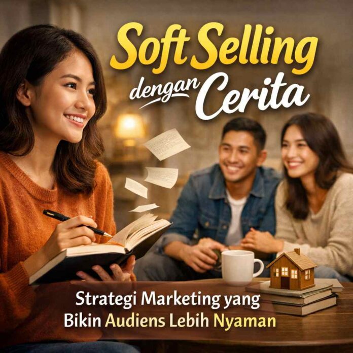 Soft Selling dengan Cerita, Strategi Marketing yang Bikin Audiens Lebih Nyaman Soft Selling dengan Cerita, Strategi Marketing yang Bikin Audiens Lebih Nyaman