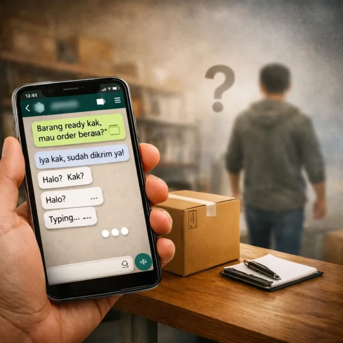 Kenapa Calon Pelanggan Sering Menghilang? Perbaiki Alur Chat Jualan Ini
