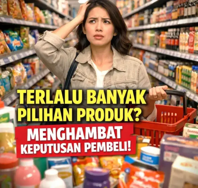 Terlalu Banyak Pilihan Produk Ternyata Bisa Menghambat Keputusan Pembeli!