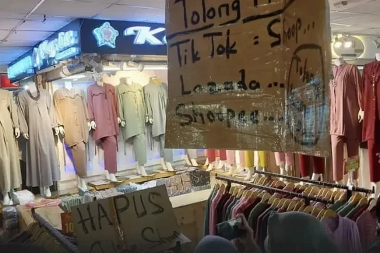 Pedagang di Tanah Abang